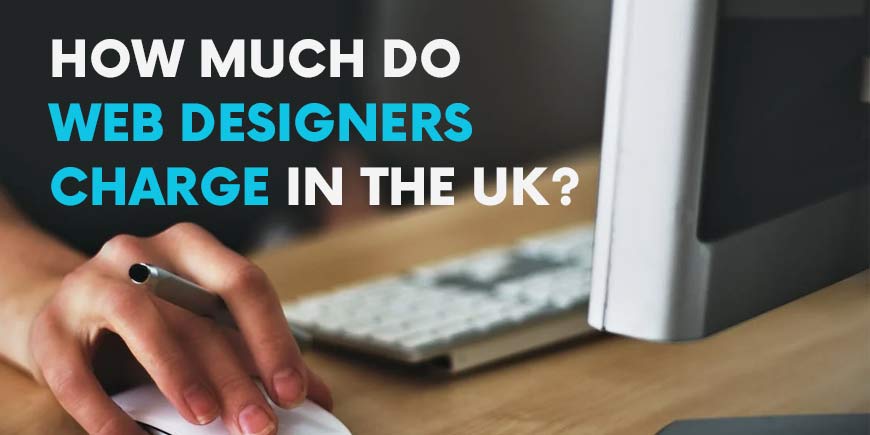 how much do web designers charge uk